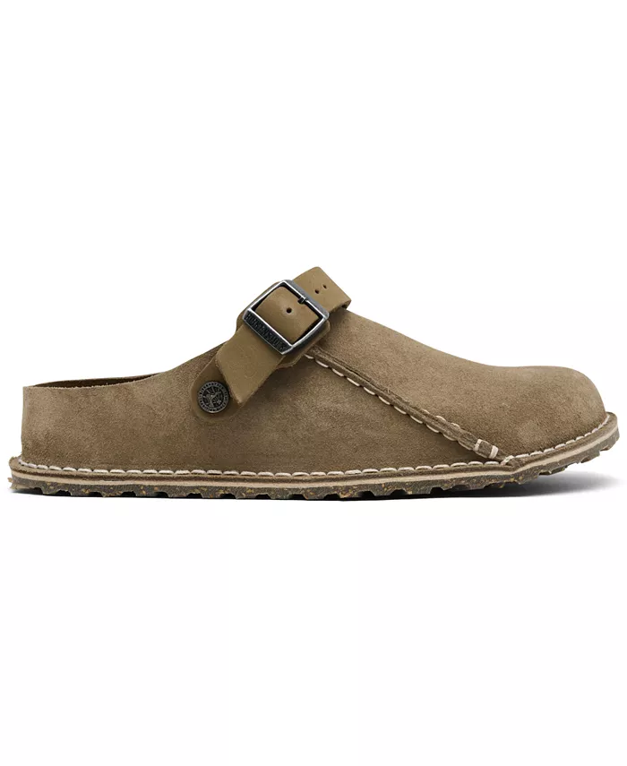 Женские замшевые клоги Lutry 365 от Finish Line Birkenstock, коричневый/бежевый — фото 2