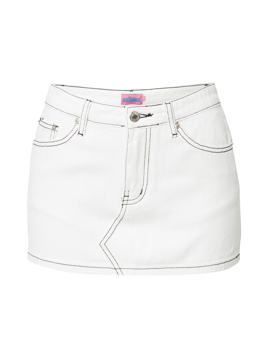 

Юбка Edikted, цвет White denim