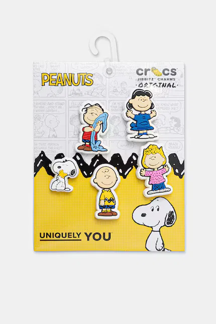 Аксессуары для обуви Peanuts III 5Pck Crocs, мультиколор