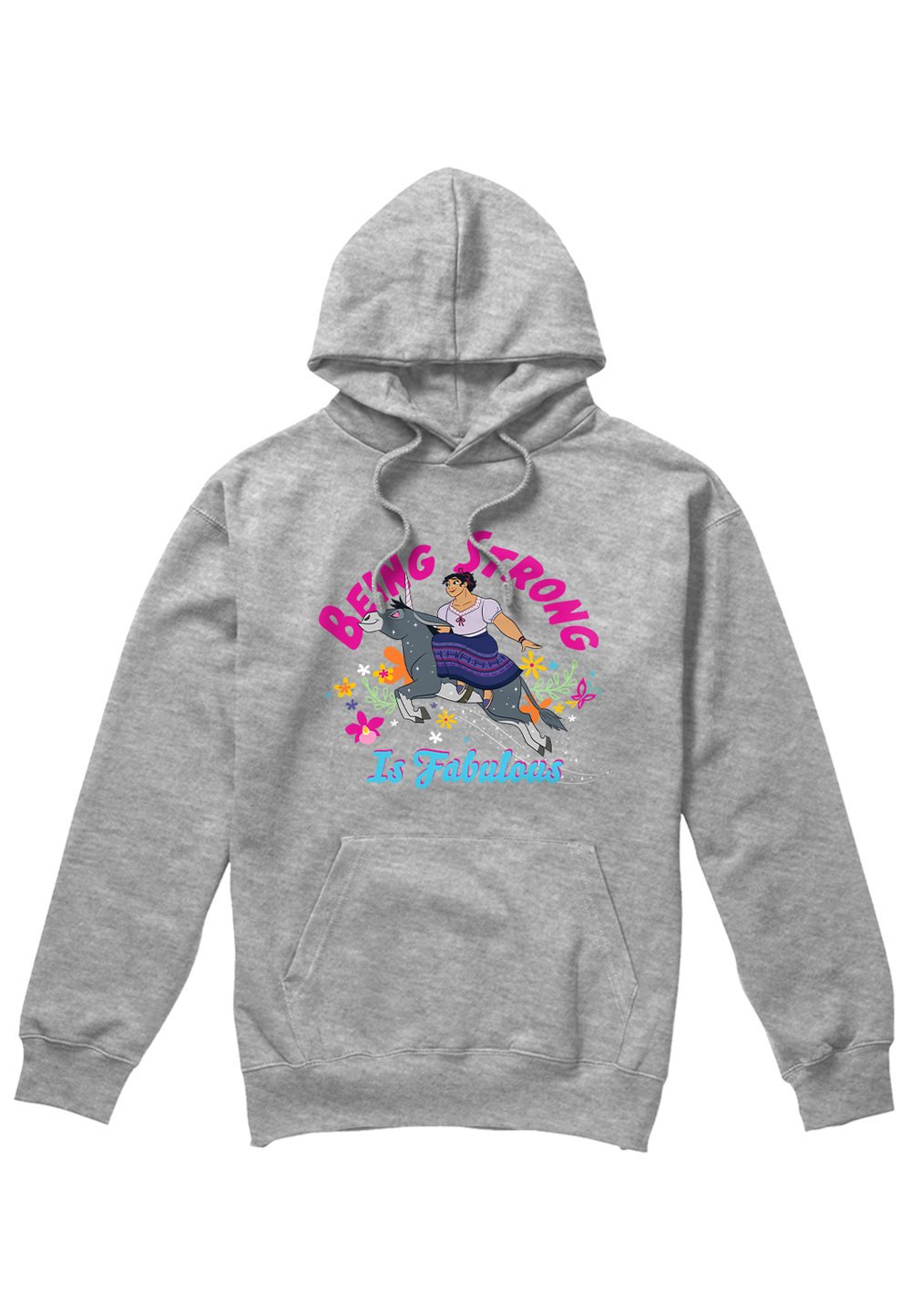 

Толстовка ENCANTO BEING STRONG IS FABULOUS WITH LUISA Disney, серый