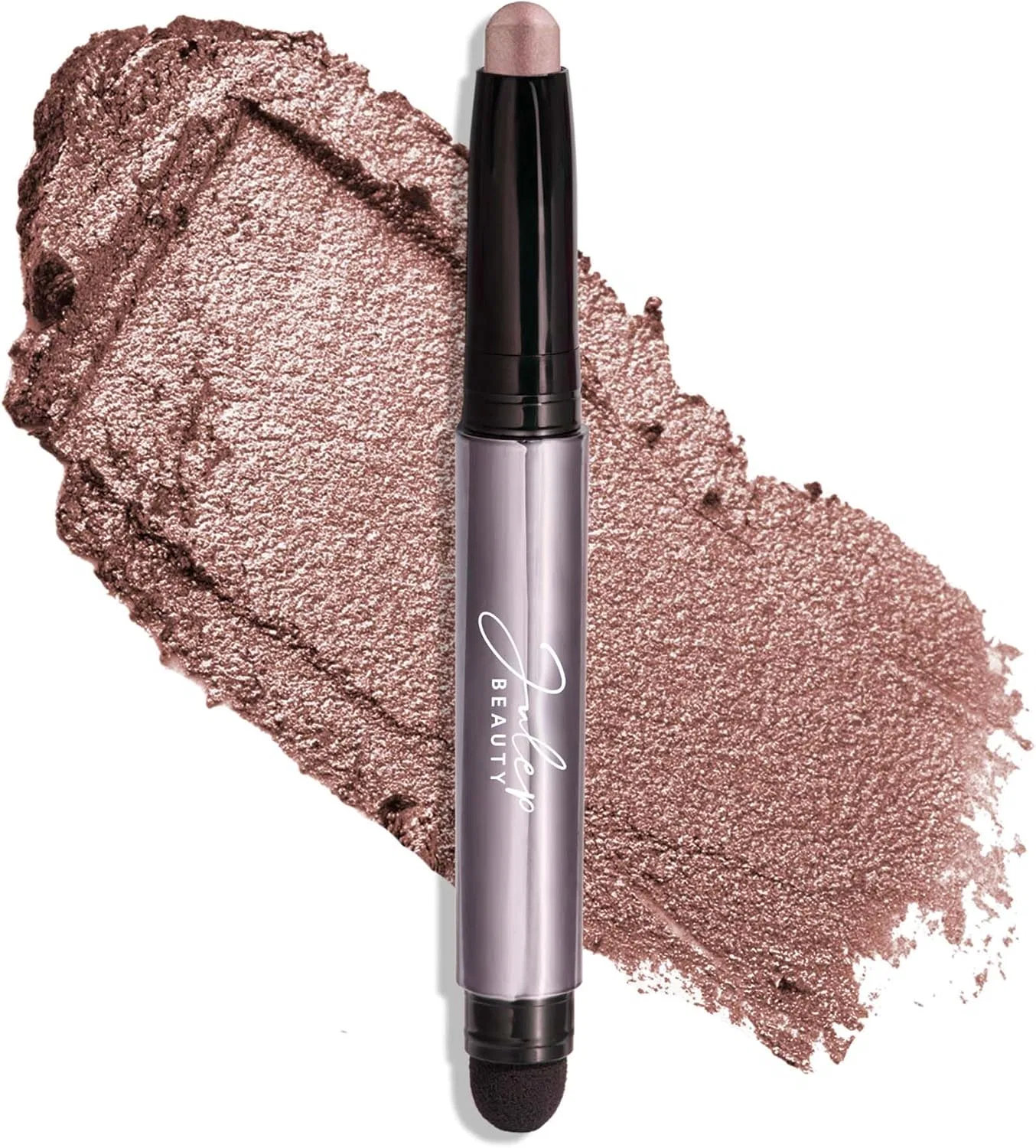 Тени для век Julep кремово-пудровые водостойкие, оттенок Mink Mauve Metallic
