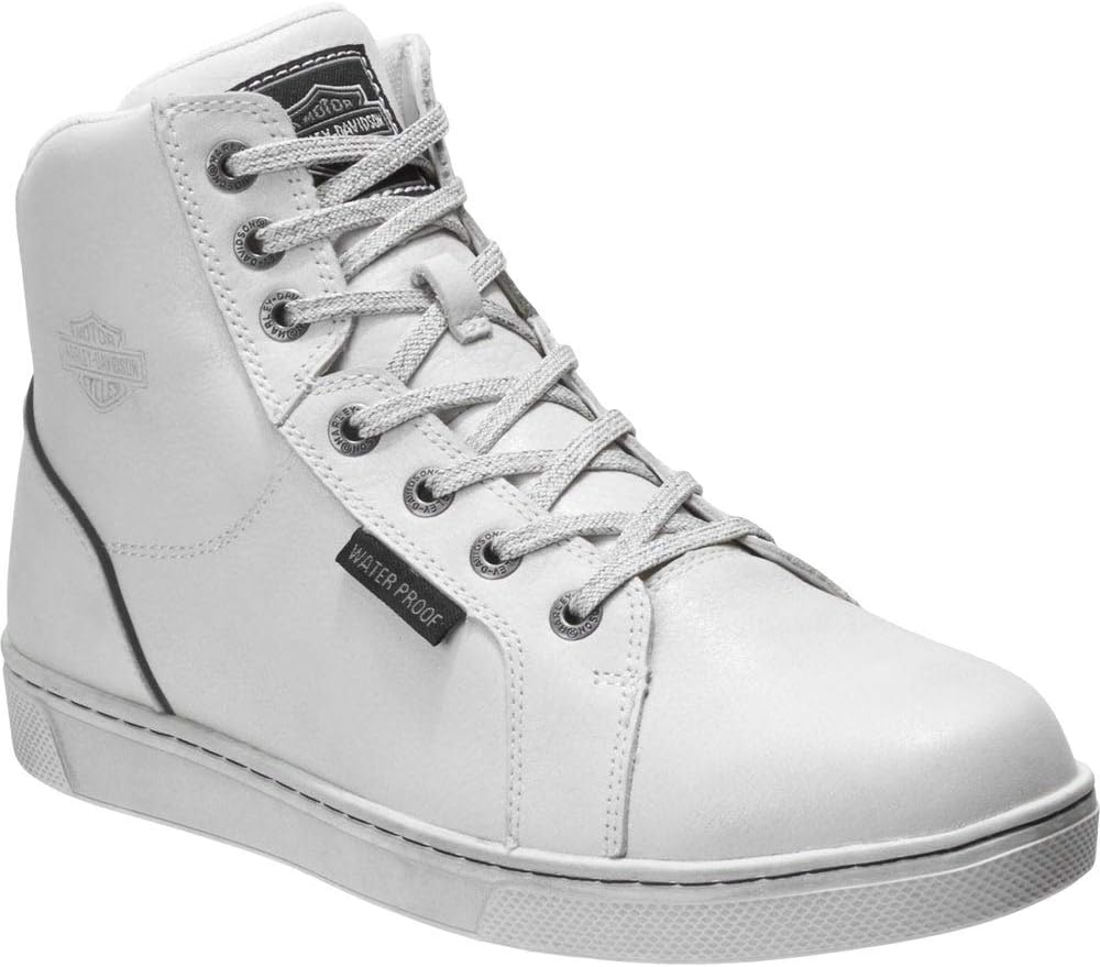 

Мужские мотоциклетные ботинки Harley-Davidson Bateman 5 из металла и кожи, белый