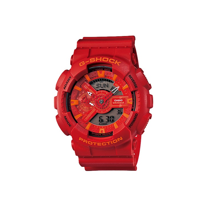 

G-SHOCK Часы G SHOCK Quartz Movement Resin Strap Watch Women's Watch Red Watch Dial, Red Watch Dial