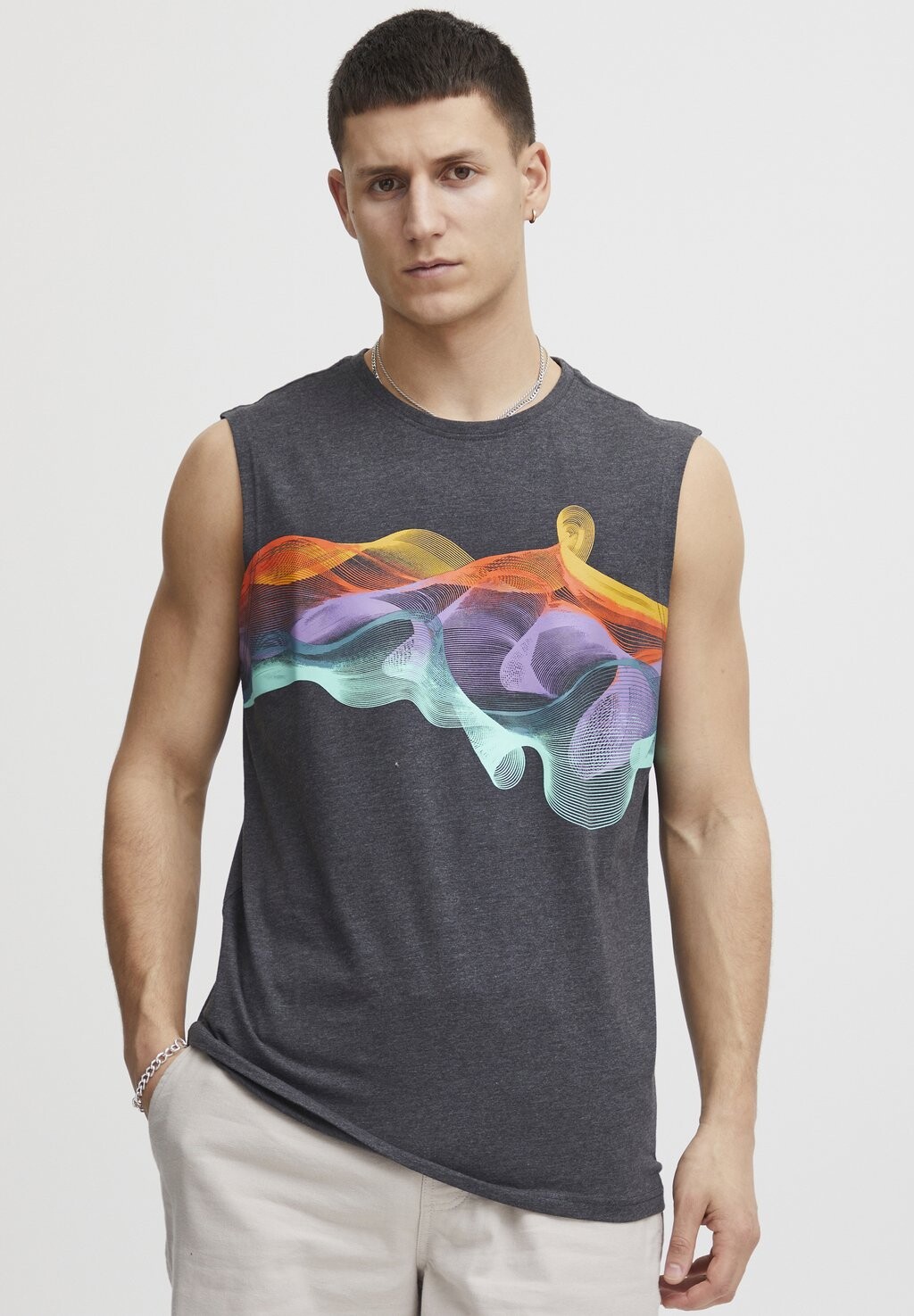 

Топ PEDROS Solid, цвет dark grey melange