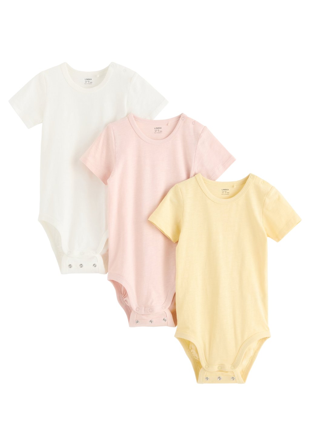 

Боди SHORTSLEEVE 3-PACK Lindex, фуксия