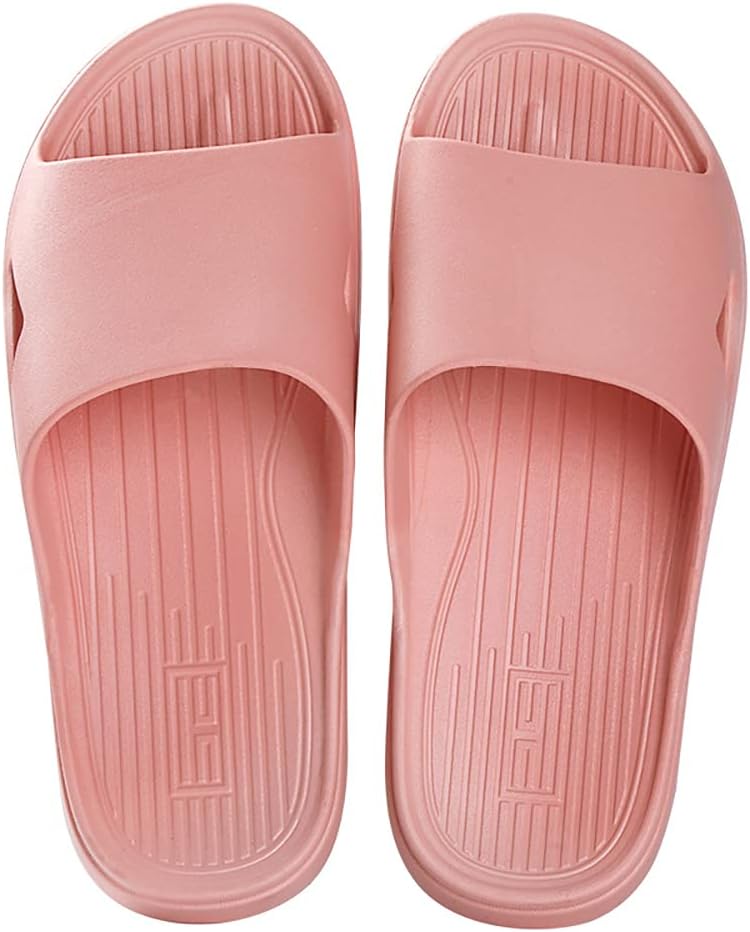 

Домашние тапочки Kirozanny унисекс для пары, стильные, нескользящие, мягкие, удобные, простые, розовый