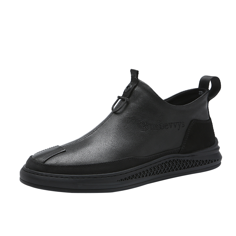 

KACHILANG Мужские повседневные ботинки черные с черной флисовой подкладкой, цвет Black Fleece-Lined