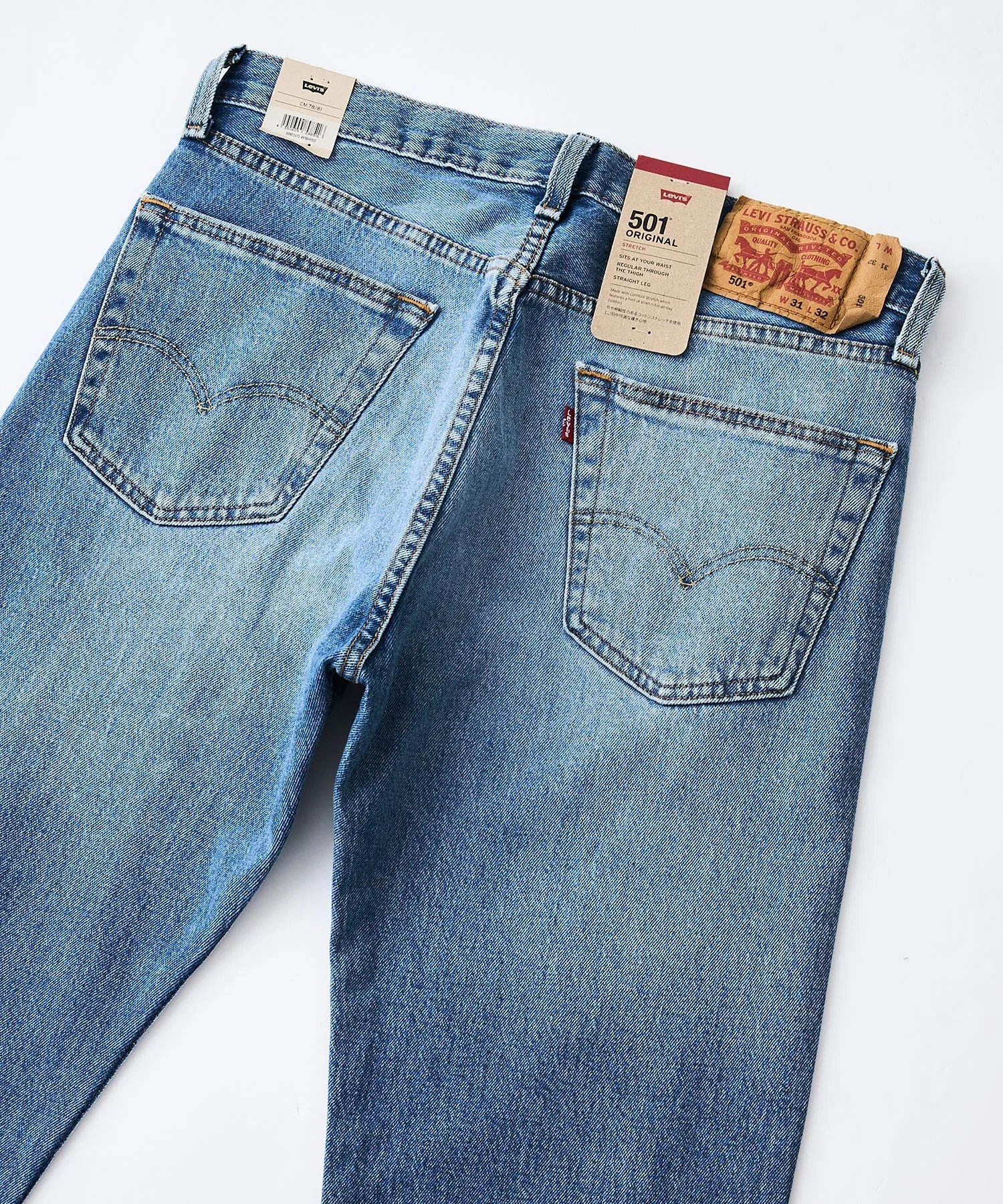 Джинсы Levi's/(M)501 Оригинальный крой 00501 Levi's Levi'S, D-Blue