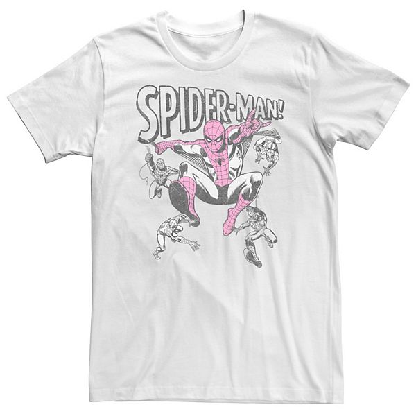 

Футболка Big & Tall Spider-Man с принтом в винтажном стиле Licensed Character