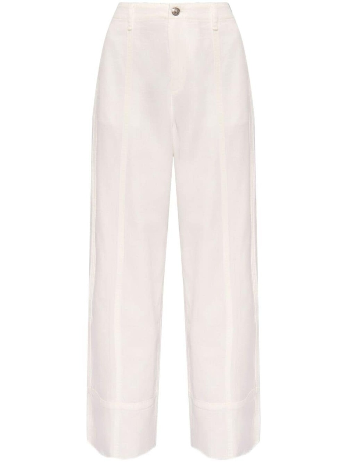 

Rag & bone джинсы широкого кроя с завышенной талией, белый