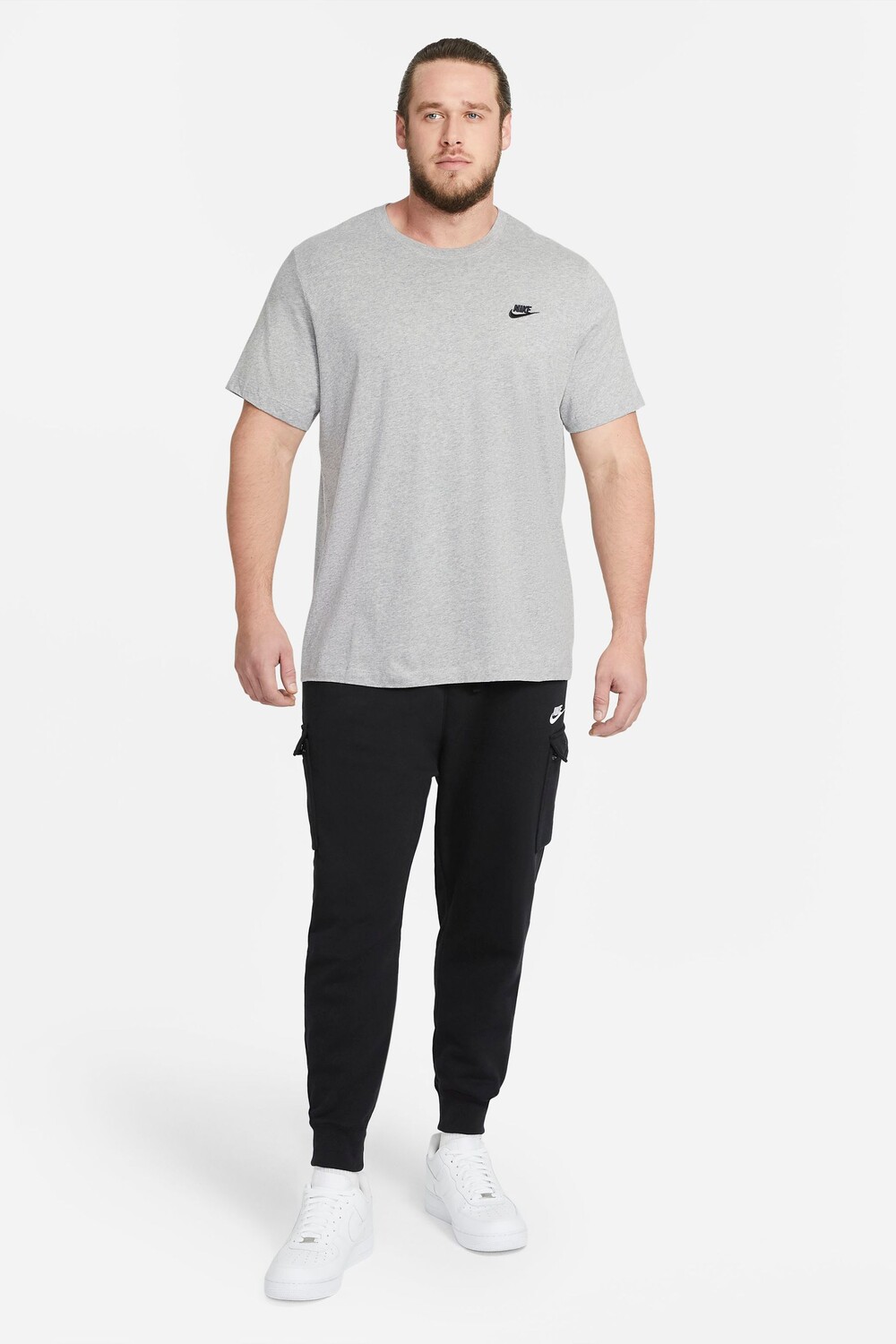 Клубная футболка Nike, серый — фото 4