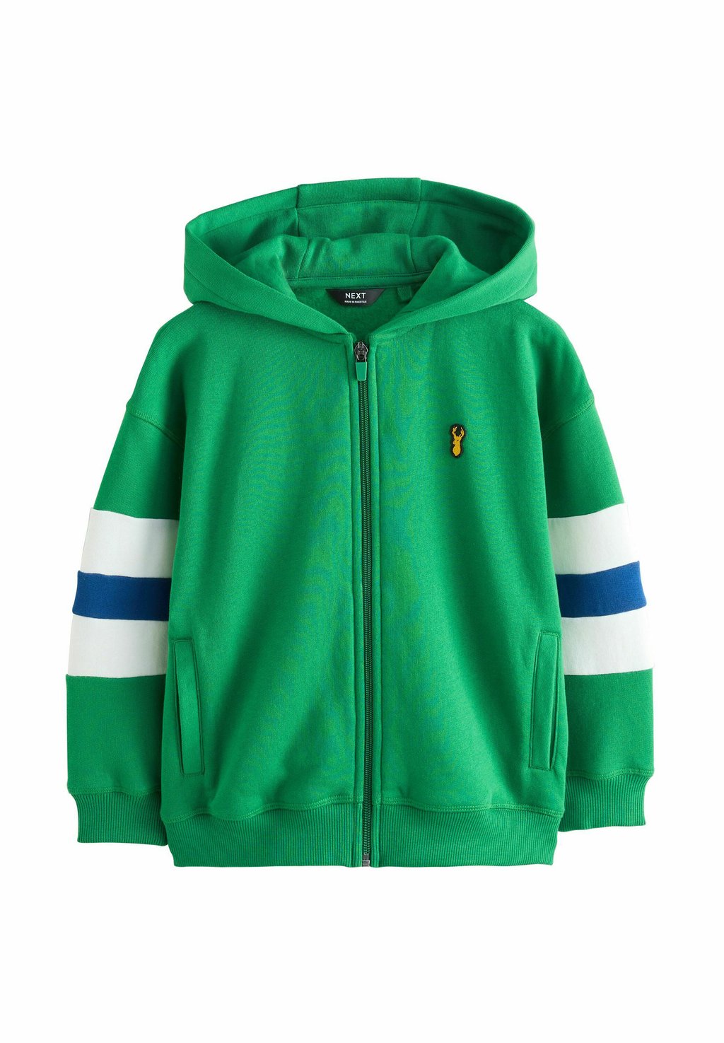 

Толстовка на молнии COLOURBLOCK ZIP THROUGH Next, зеленый