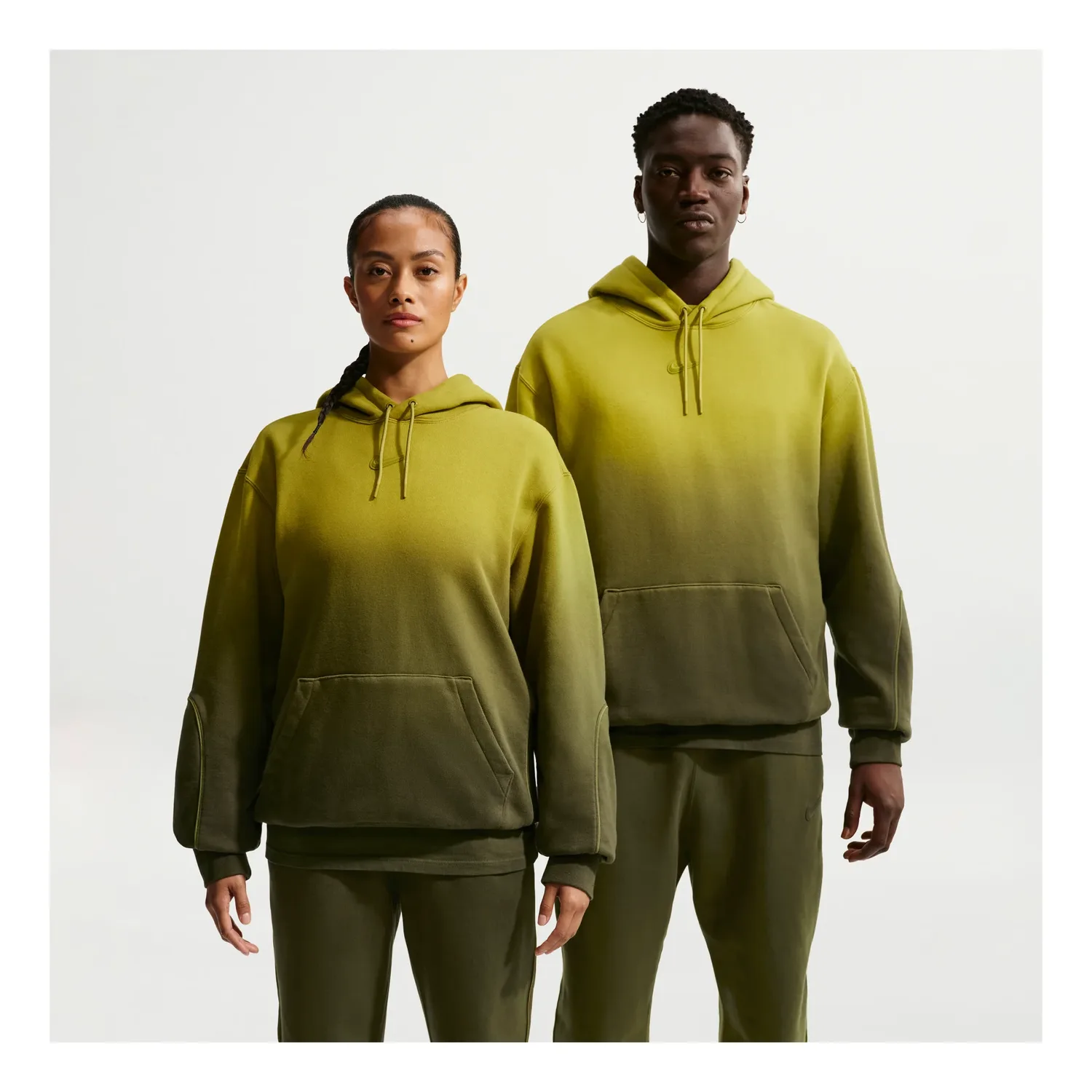 Худи Nike NOCTA Fleece CS «Moss Medium Olive», зеленый