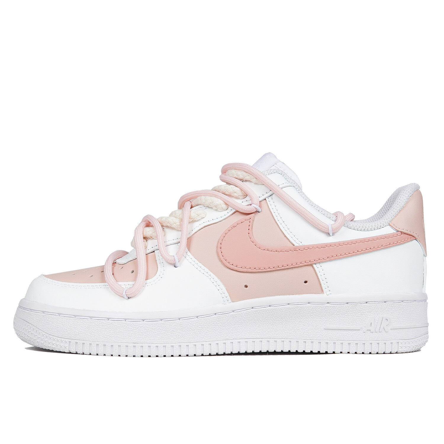 

Кроссовки Nike Air Force 1 Skateboard Shoes Women's Low-Top Pink/Beige