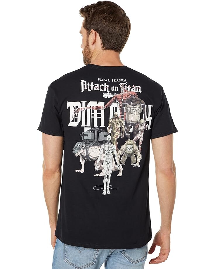 

Футболка DIM MAK Dim Mak x Attack on Titan- Jaw Titan T-Shirt, черный