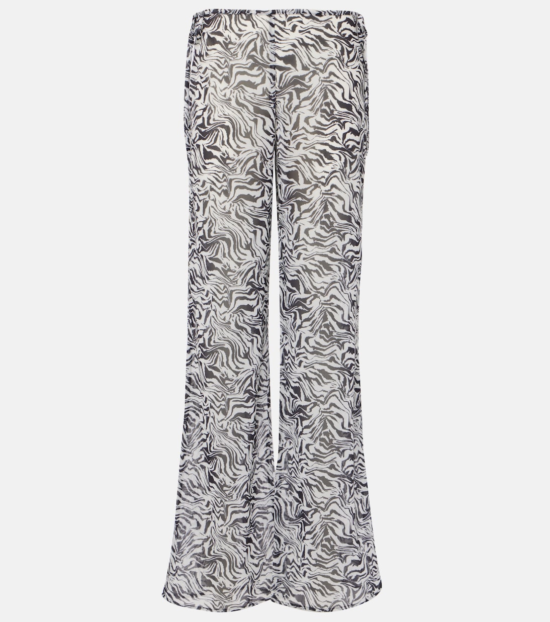 

Брюки с низкой талией и принтом зебра Bananhot, Zebra