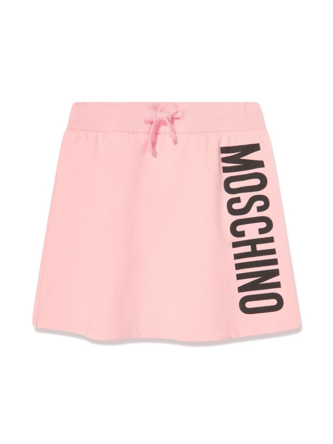 

Мини-юбка с логотипом Moschino Kids, розовый