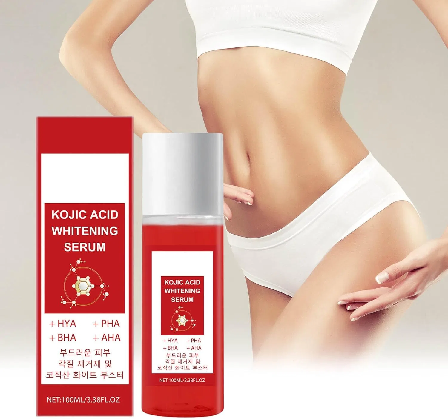 Лосьон для тела Kojic Brightens Skin Tone, увлажняющий, 100 мл Generic — фото 3