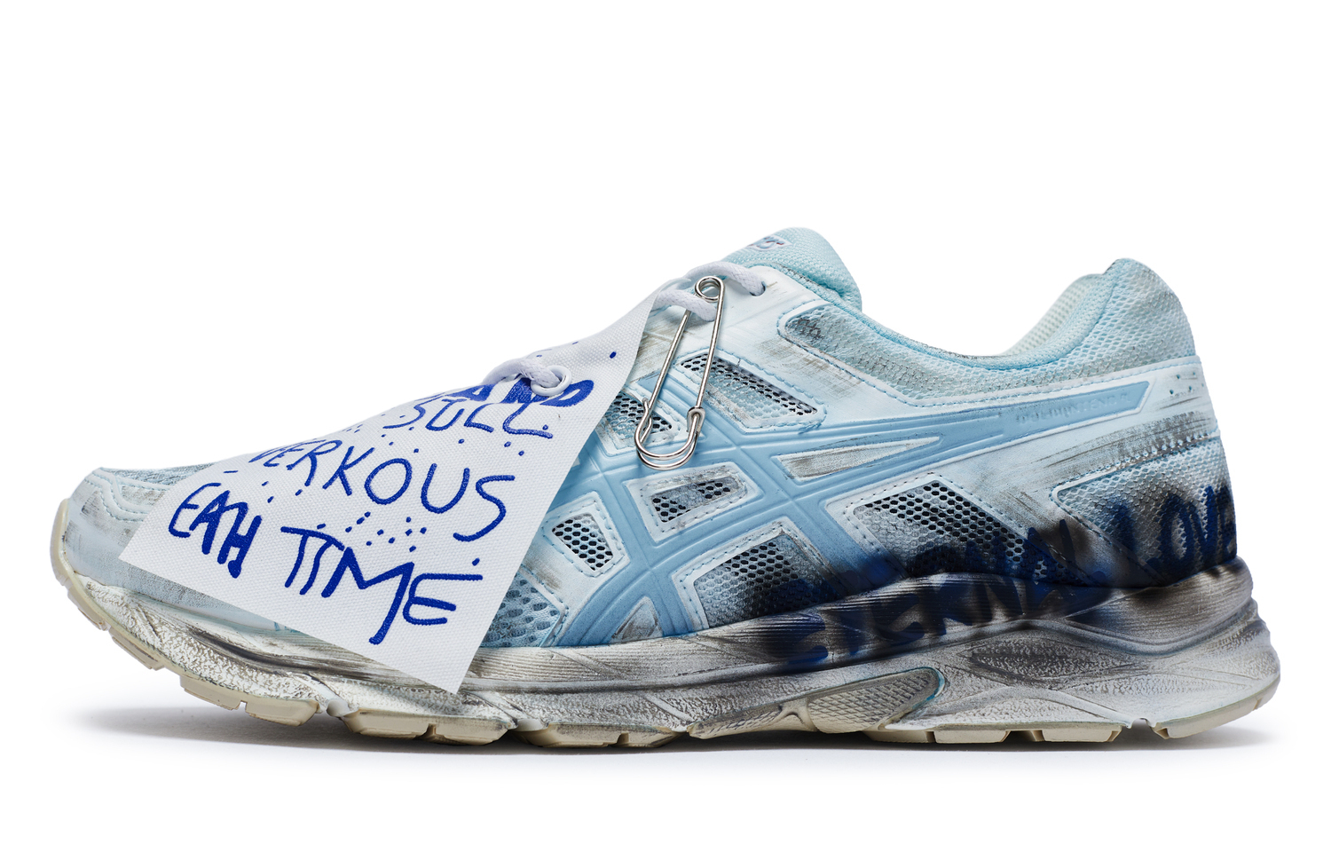 ASICS Гелевые кроссовки Gel Contend 4 Low Top мужские сине-черные, цвет Blue Black — фото 4