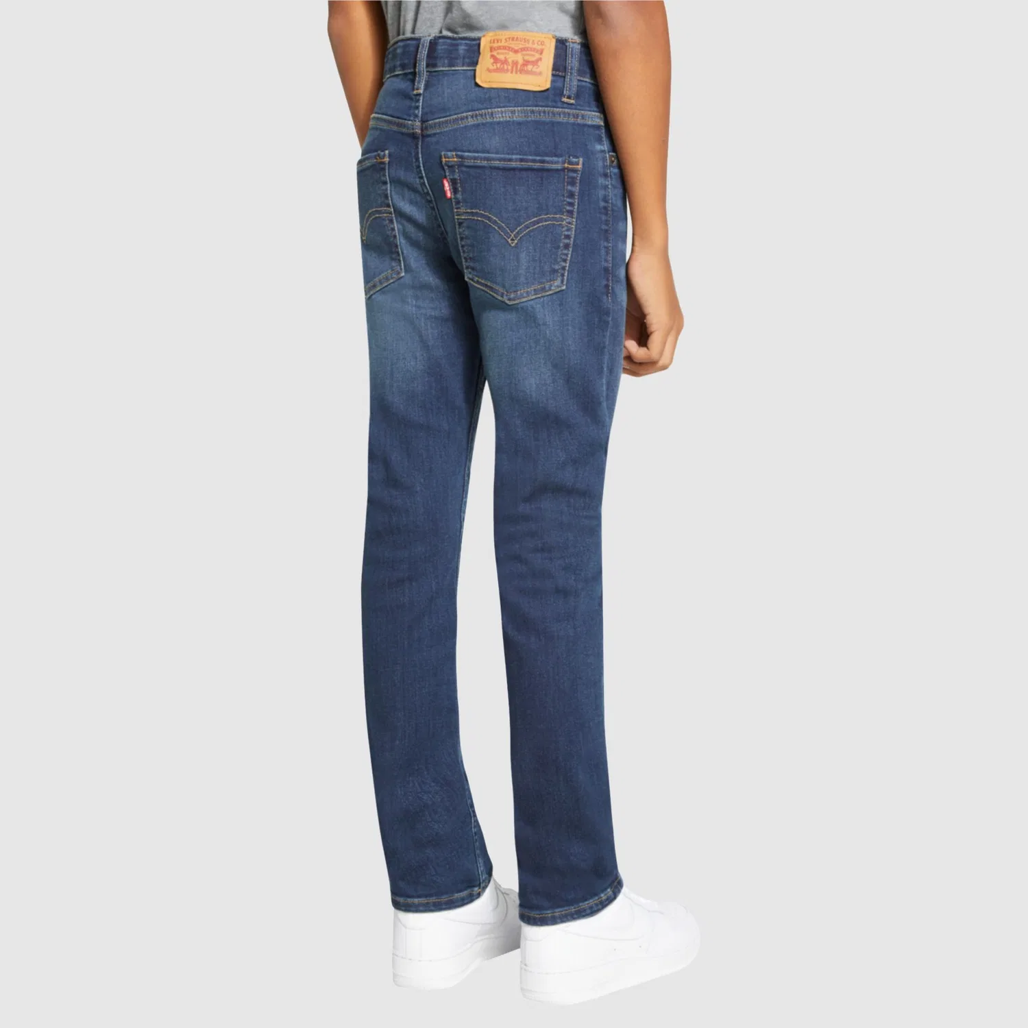 Джинсы 511 Slim Fit Eco Performance для мальчиков 8-20 лет Levi's, Dark Wash — фото 2