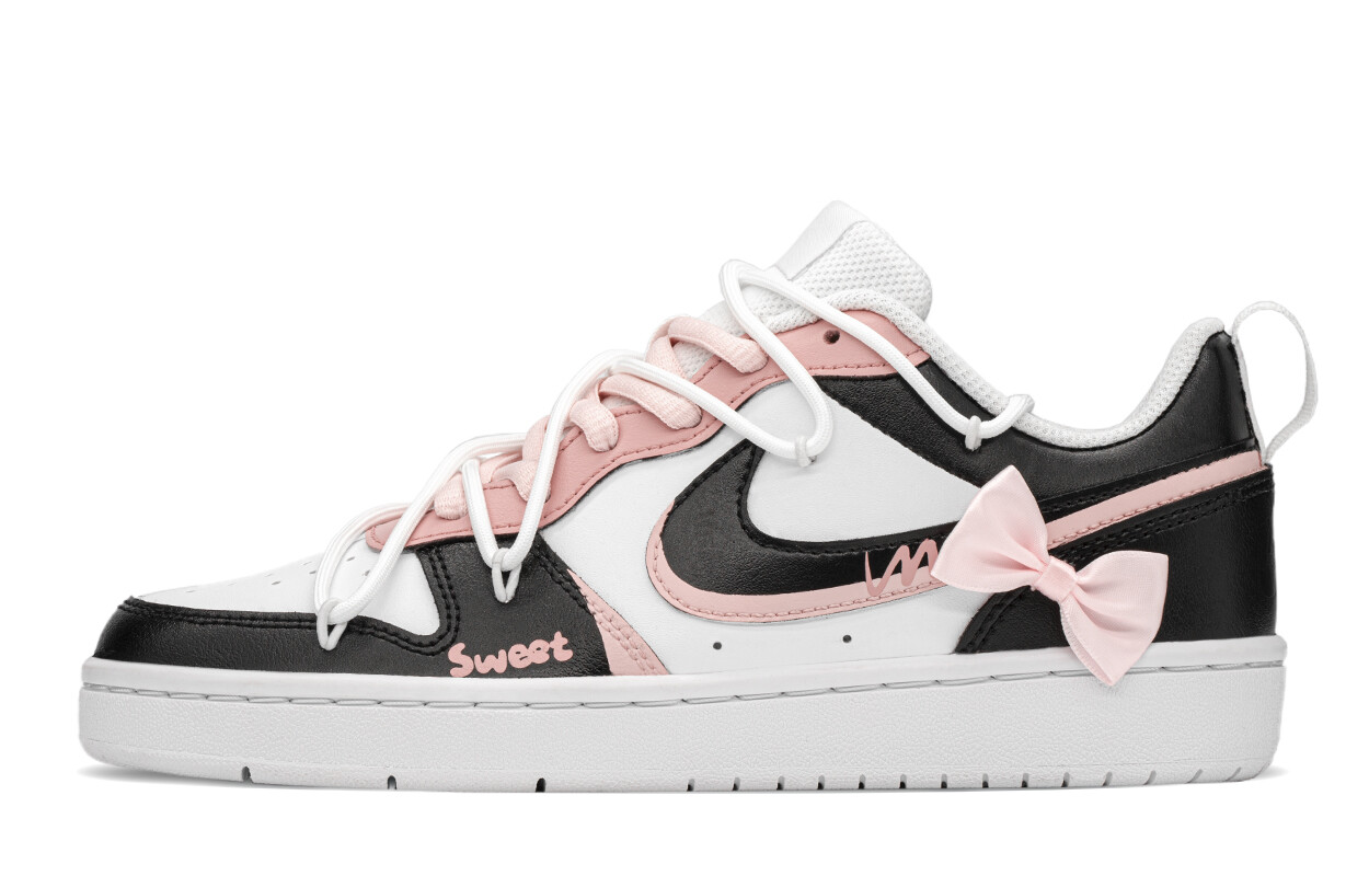 

Женские кроссовки для скейтбординга Nike Court Borough, Pink/ Black