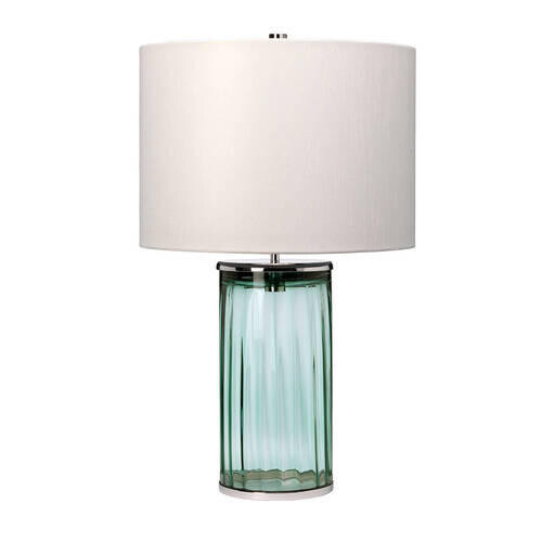 

Настольная лампа Elstead Lighting, 35,5x60,4 см, цвет Grün/Nickelfarben