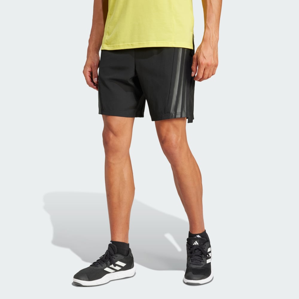 

Спортивные шорты Adidas Designed-for-Training 3-Stripes Shorts, черный