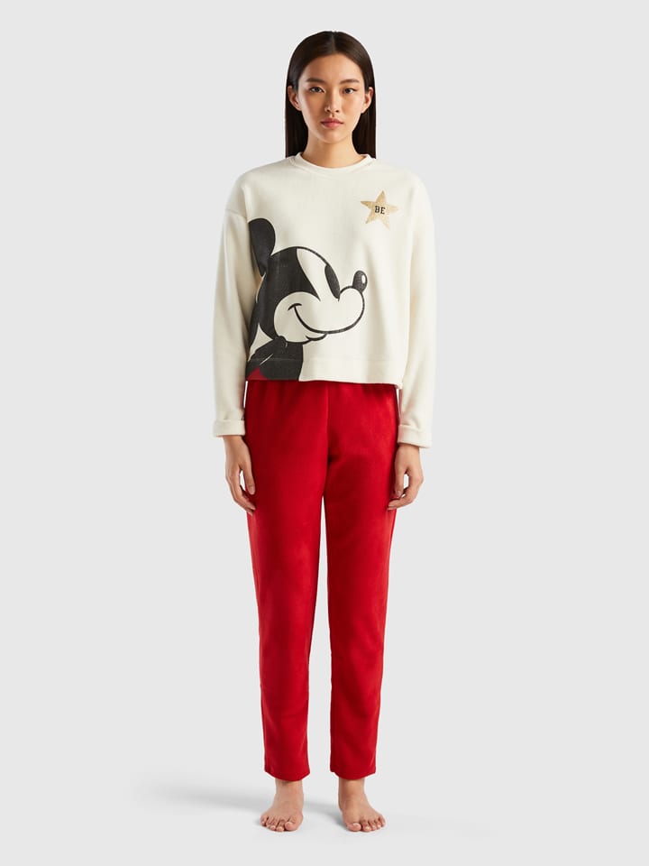 

Пижама Benetton, цвет creme/rot