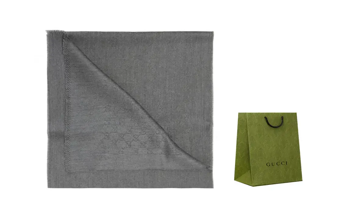 

GUCCI Вязаный шарф мужской