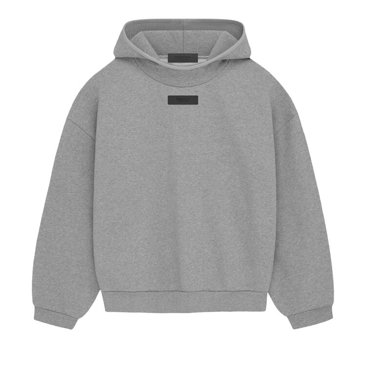 Худи Fear Of God Essentials Fear of God Essentials Pullover 'Dark Heather Oatmeal', серый — фото 2