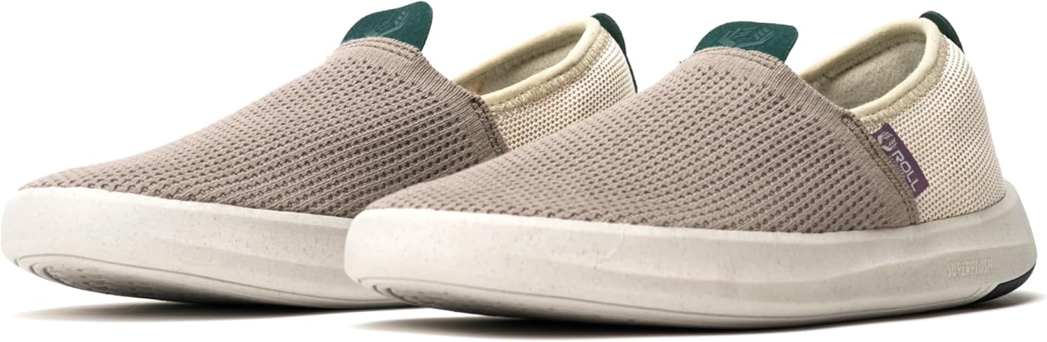 

Мужские спортивные восстановительные кроссовки ROLL Recovery, Помогают снять давление с ахиллова сухожилия и при подошвенном фасциите SUPERPLUSH, Nature/Moon