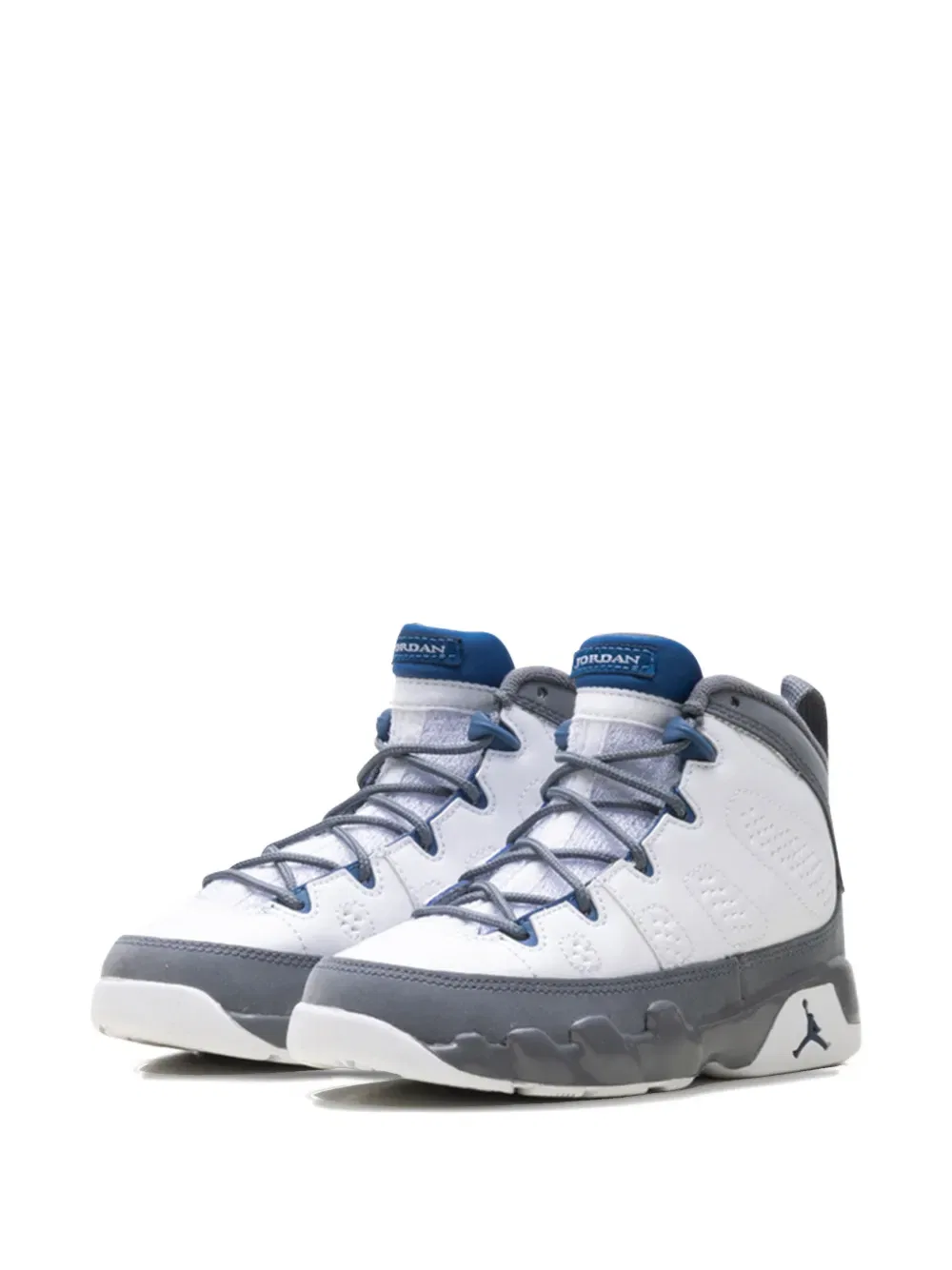 Кроссовки Air Jordan 9 с перфорированными вставками Jordan Kids, белый — фото 4