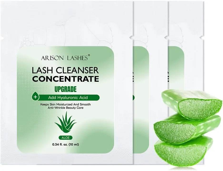 Средство для снятия макияжа с ресниц Arison Lashes концентрированное 30 мл аромат алоэ