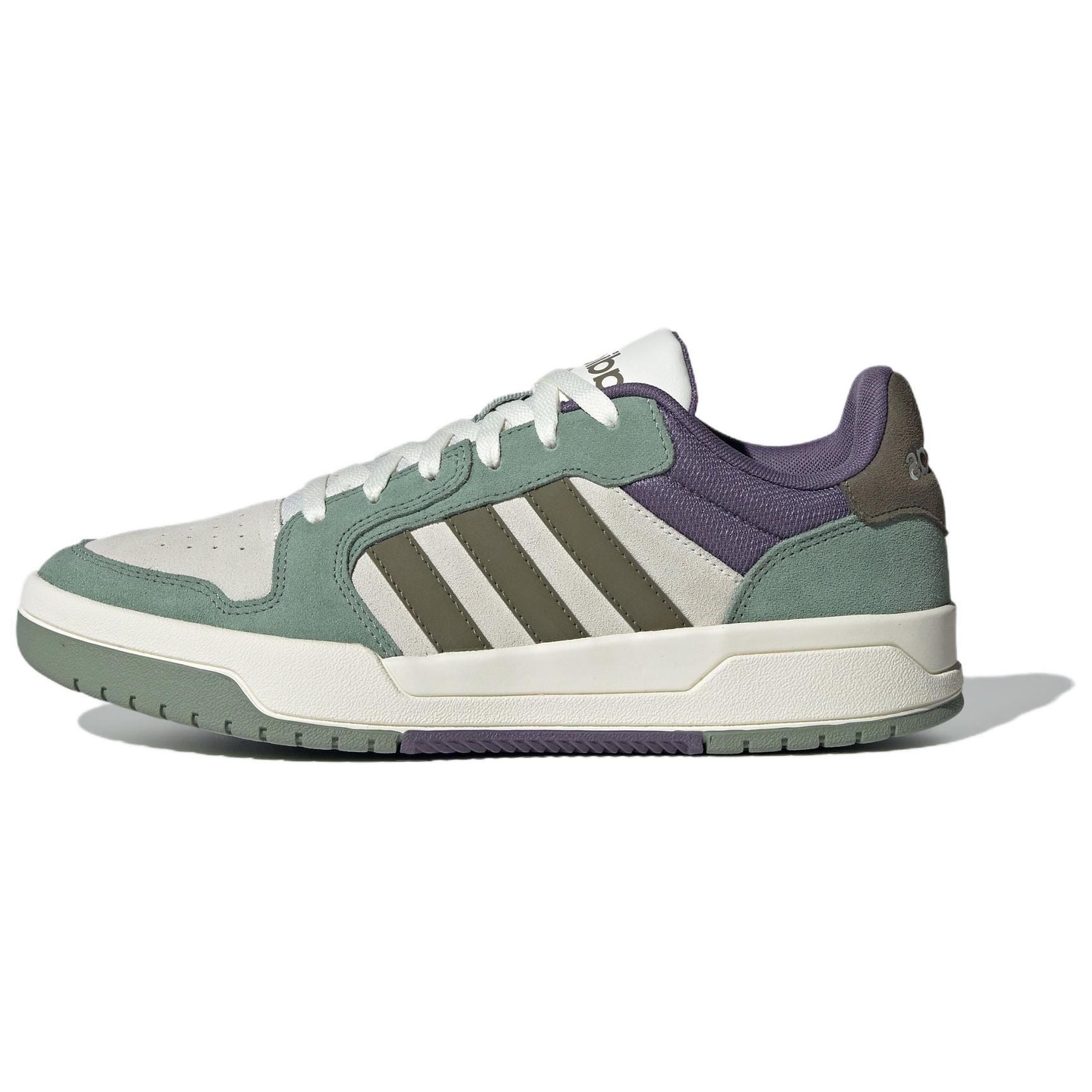 

Кроссовки adidas Entrap Skateboarding Shoes Unisex Low-top Han Jade White / Rock Layer Olive Green / Silver Green, цвет Han Jade White / Rock Layer Olive Green / Silver Green