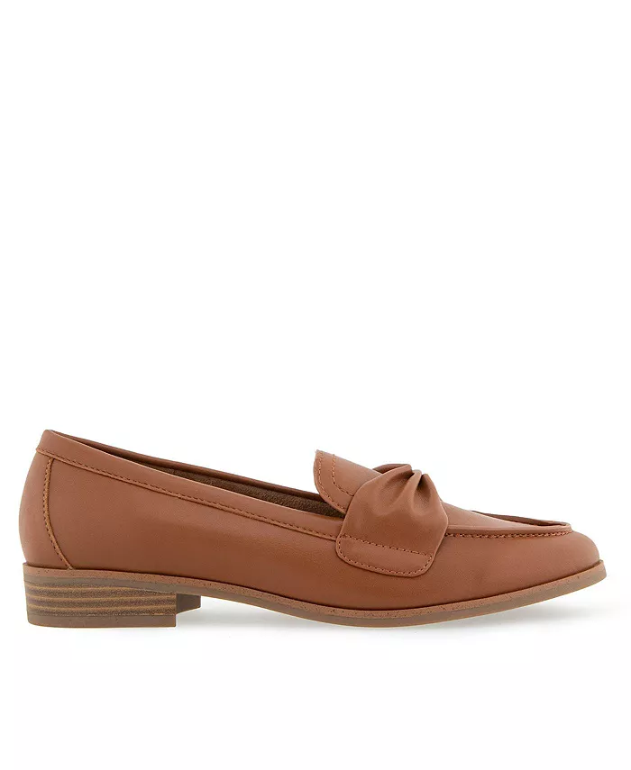 Женские лоферы Ellis с классическим кроем Aerosoles, коричневый/бежевый — фото 2