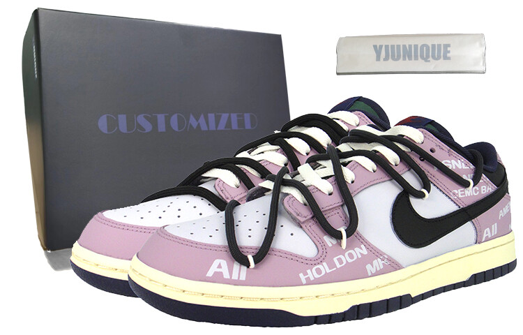 

Кроссовки Nike Dunk Skateboarding Shoes Men Low-top Lilac, светло-фиолетовый
