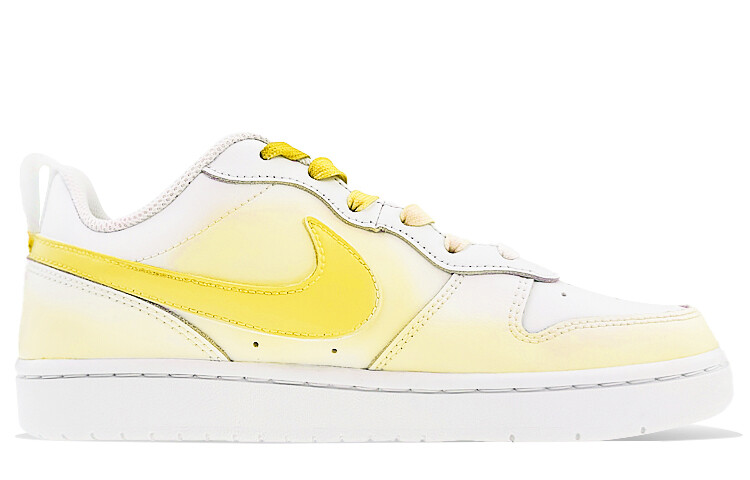 

Кроссовки Nike Court Borough Series Skateboard Shoes Women's Low-Top Yellow/white/orange