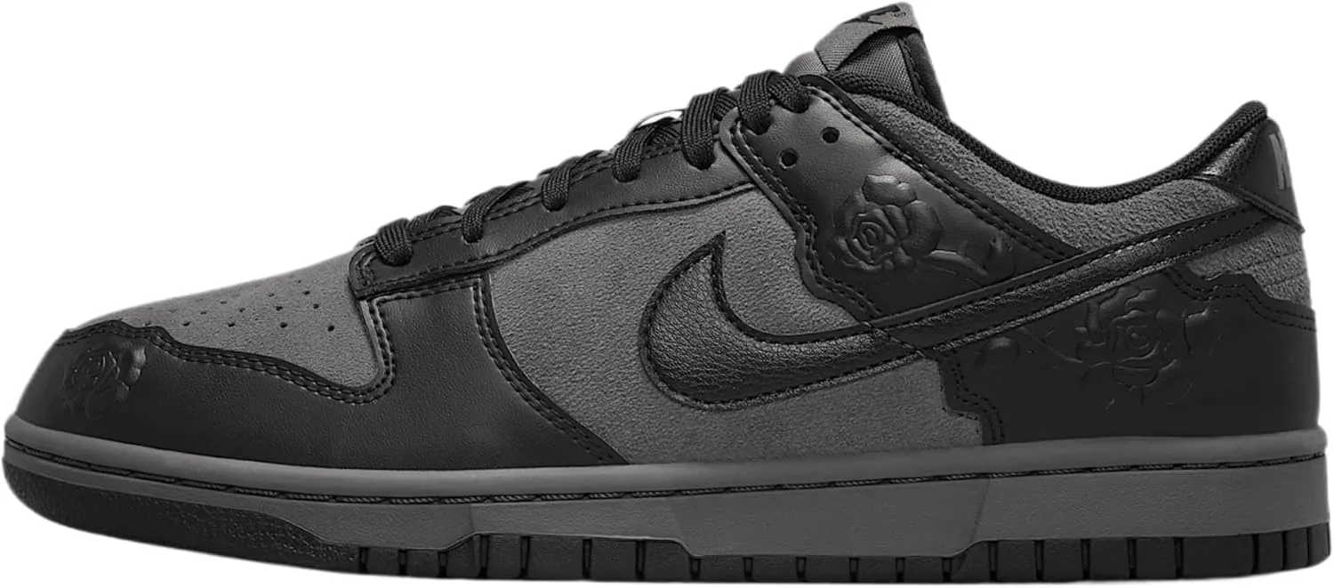 Женские кроссовки Nike Dunk Low, серый/черный