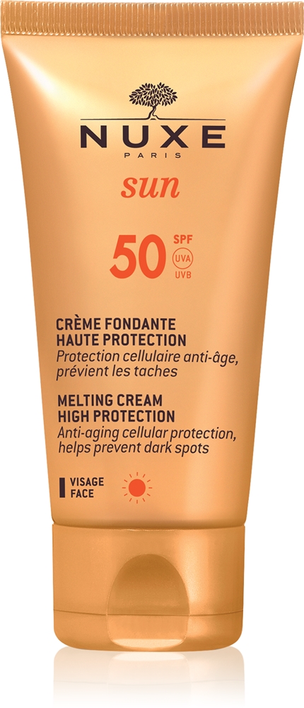 

Солнцезащитный крем с высокой степенью защиты для лица, солнцезащитный крем spf 50 Nuxe, 50 мл