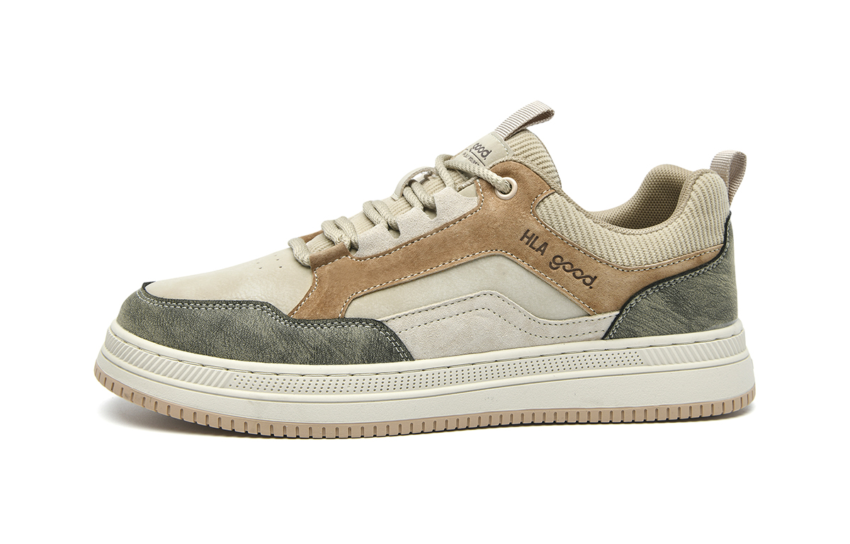 

HLA Низкие скейтерские кроссовки мужские светло-коричневые, цвет Light Brown