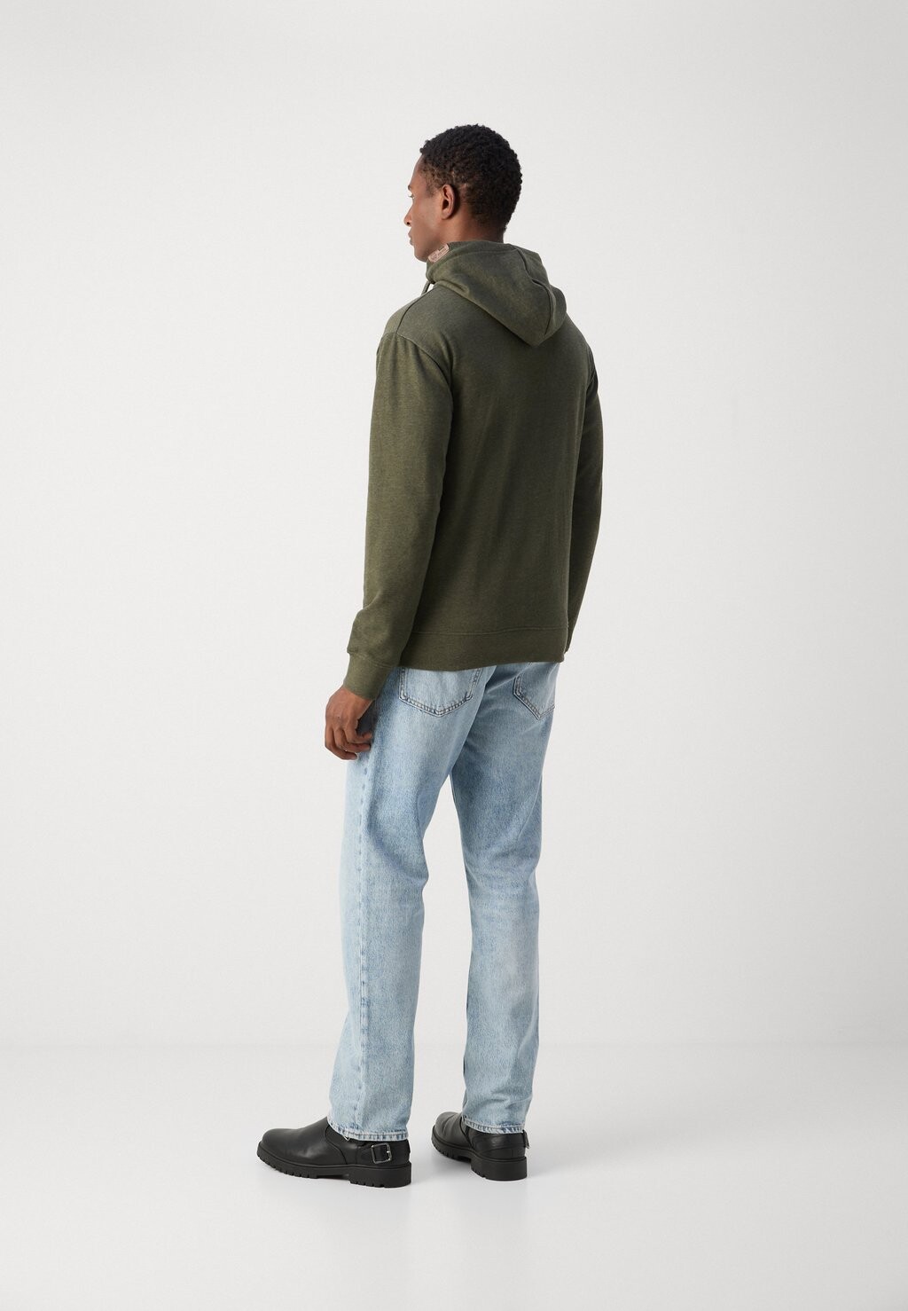 

Толстовка с капюшоном INDICODE JEANS, хаки