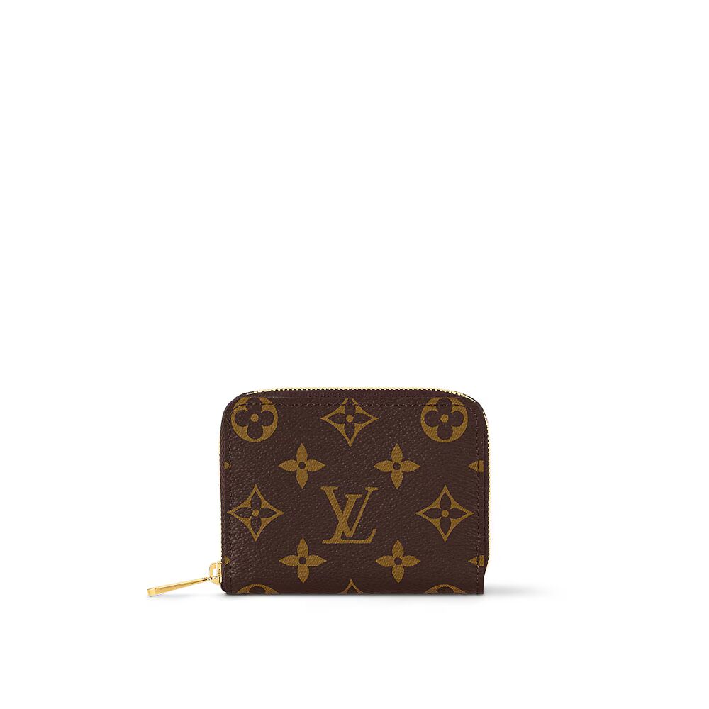 

Кошелек для монет Zippy Louis Vuitton, коричневый