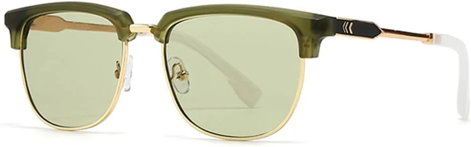 

Солнцезащитные очки UV400 с градиентным металлическим покрытием, подходят для женщин и мужчин, для бега и занятий спортом на открытом воздухе UYPTK, Green Green