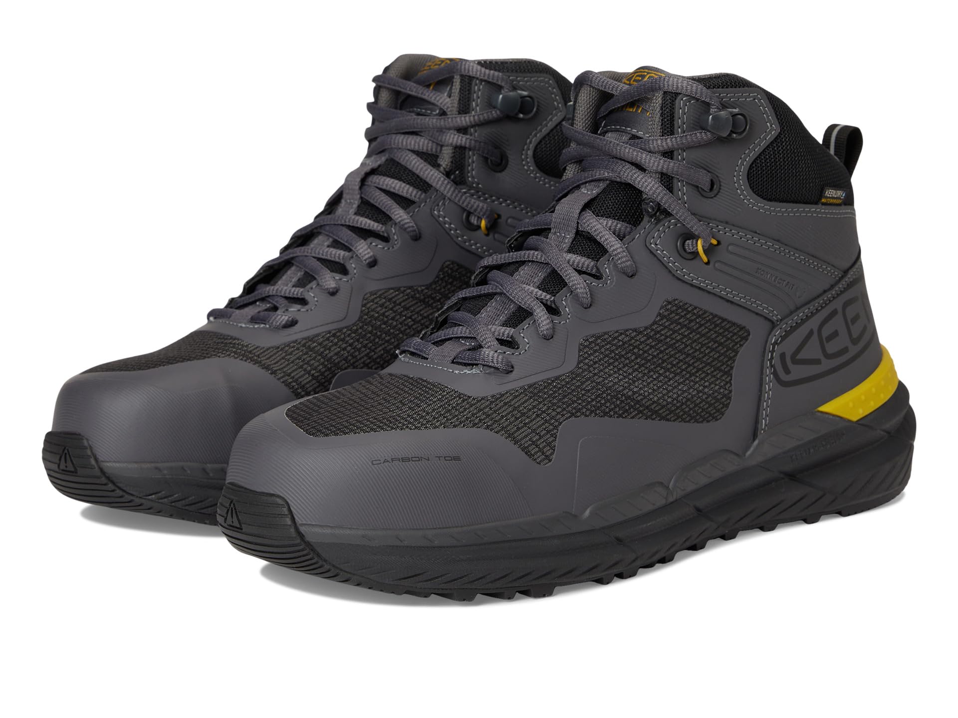 

Кроссовки KEEN Utility Synchro Waterproof Work Boot, цвет Magnet/Black