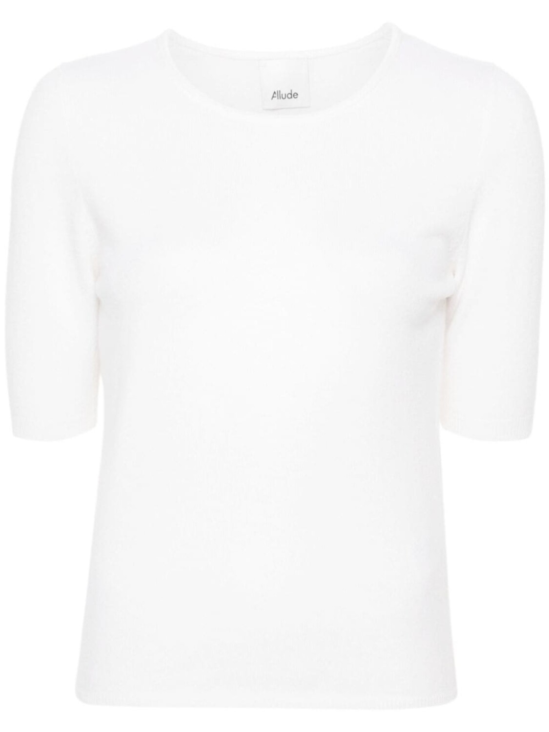 

Allude трикотажный топ с круглым вырезом, серый