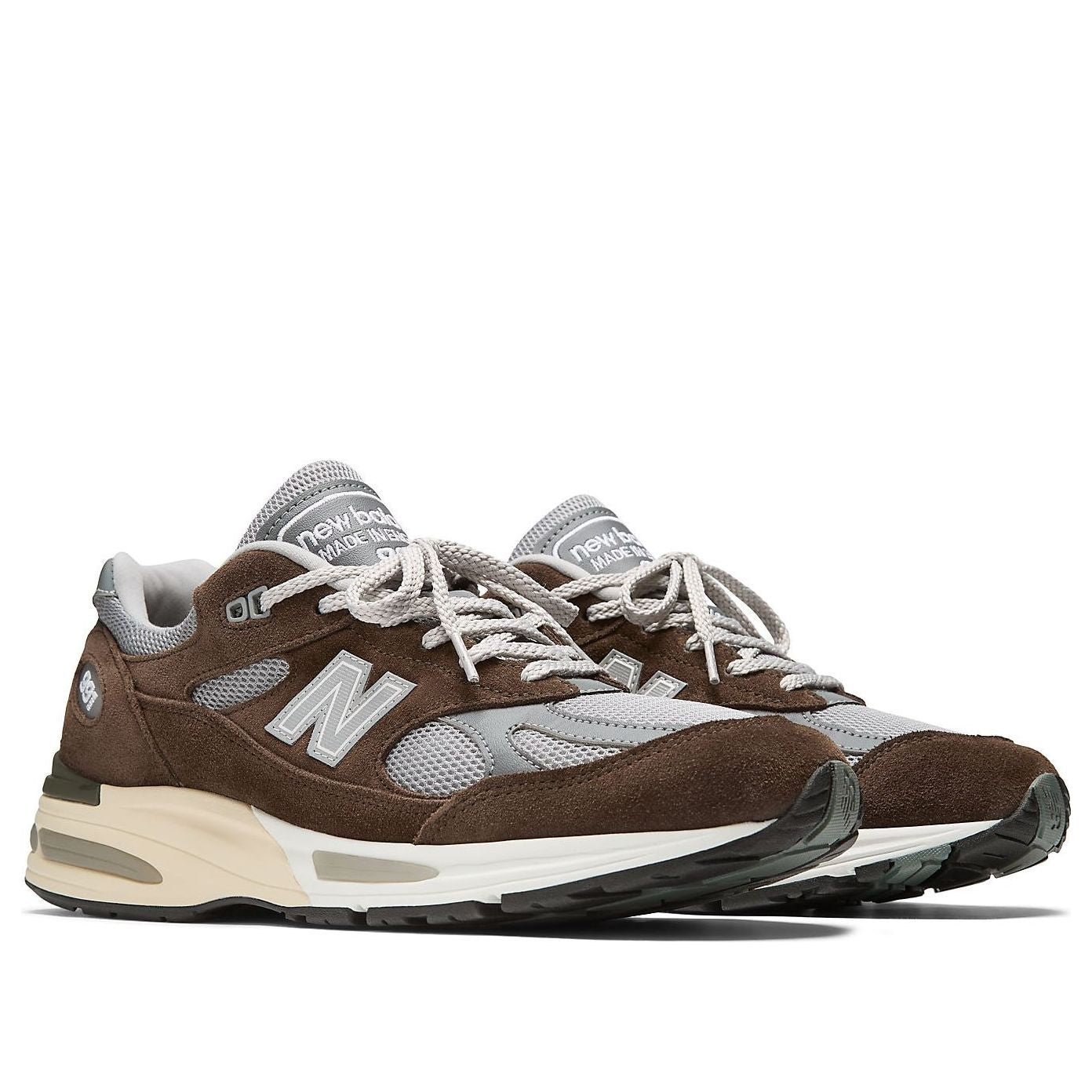 Кроссовки New Balance 991v2 Made in UK 'Slate Black Alloy Smoked Pearl' — фото 4