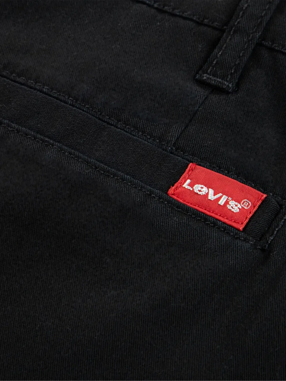 Брюки-карго с застежкой на пуговицы Levi'S Kids, черный — фото 3