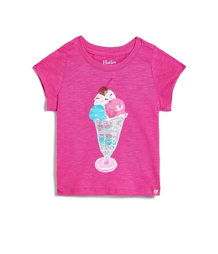 Футболка с принтом повседневная Hatley Kids, Chinois Green