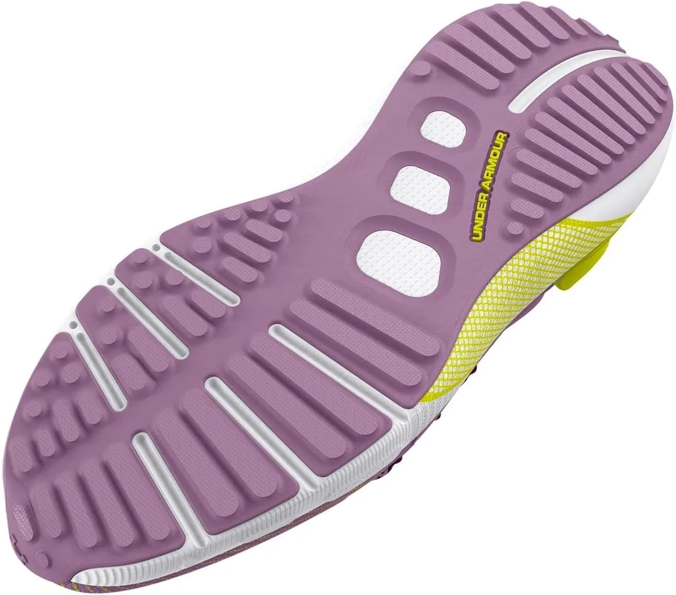 Кроссовки Under Armour HOVR Phantom 3, Fresh Orchid White Yellow Ray — фото 3