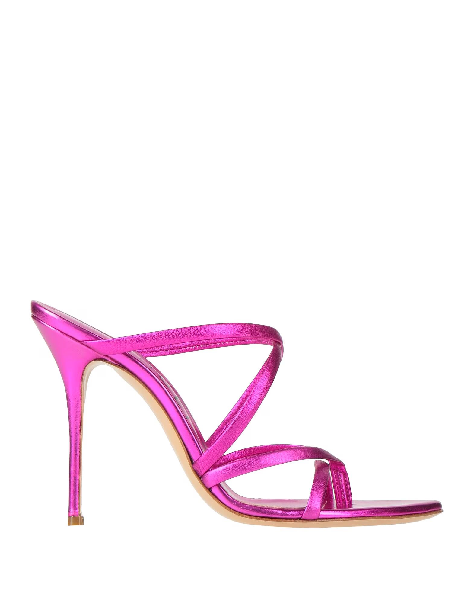 Сандалии Casadei, фуксия